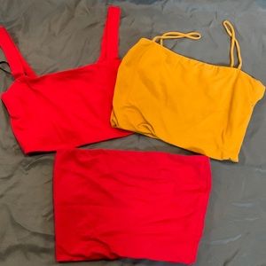 Bundle of 3 tube tops!